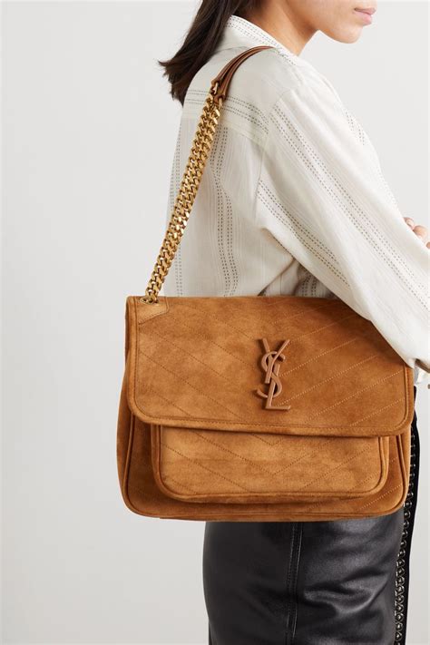 ysl bumb bag|ysl brown suede bag.